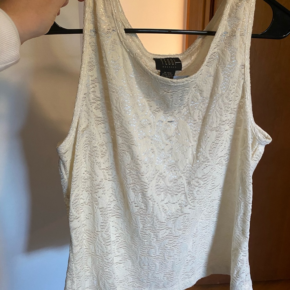FINAL SALE NWT Lace tank top